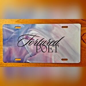 Taylor Swift Custom Plate Decor